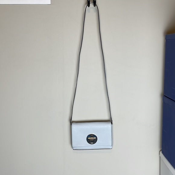 Kate Spade Light Gray Crossbody Purse - NWOT - Picture 9 of 9
